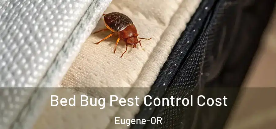 Bed Bug Pest Control Cost Eugene-OR
