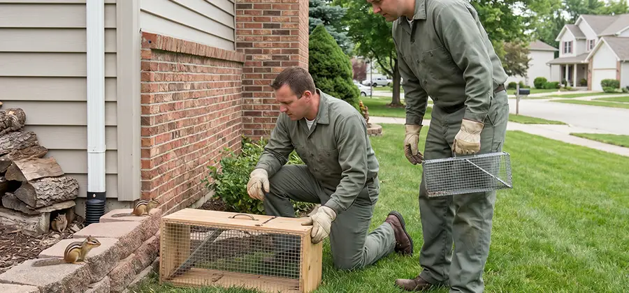 Remove Chipmunks From Yard in Eugene